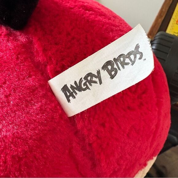 Angry Birds Red Plush Toy Stuffed Animal - Picture 4 of 9